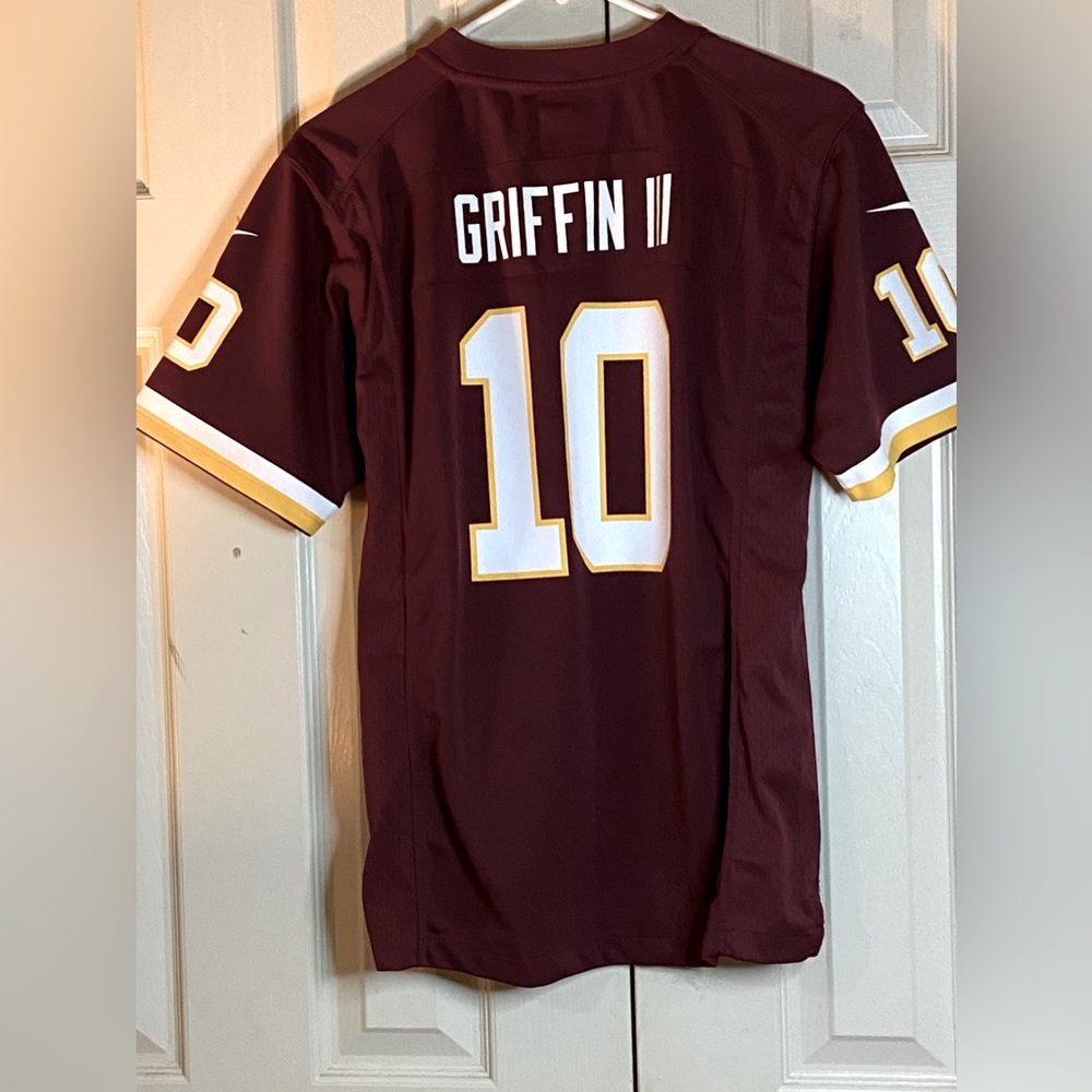 L (14/16) WASHINGTON REDSKINS NFL JERSEY #10 GRIFFIN III FOOTBALL CO…